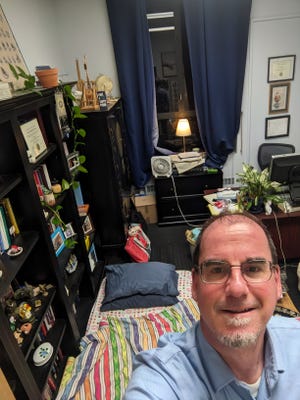 Ron Hassner has been sleeping in his office at the University of California, Berkeley for nearly two weeks in protest of campus antisemitism.