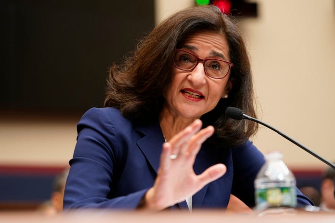 Minouche Shafik faced tough questioning during congressional hearing