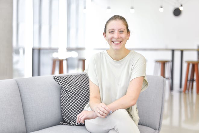 Aubrey Charron, an undergraduate at Georgia Tech’s Scheller College of Business, says she wants to work for a while before deciding whether to go on to graduate business school, “just to make sure I’ve really found what I want to do.”