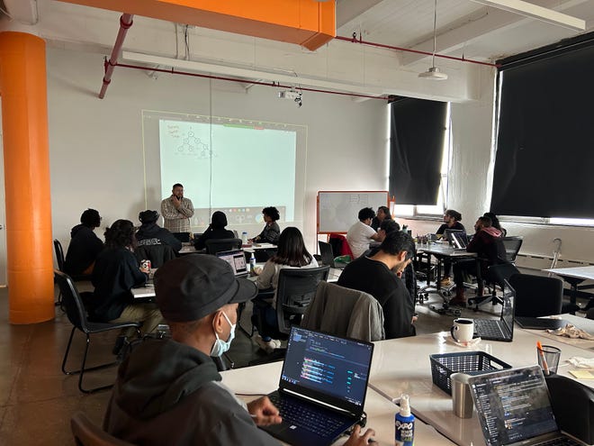 The Marcy Lab School offers students from low-income backgrounds free, short-term training in software engineering, with a goal of placing them in tech jobs quickly.